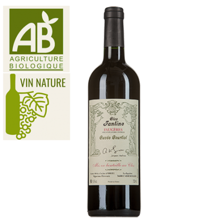 Clos Fantine Courtiol Vin de France Languedoc Rouge - Vin nature du Languedoc