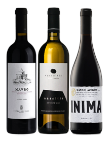 Coffret vin Grèce 3 bouteilles - Découverte des vins et cépages grecs