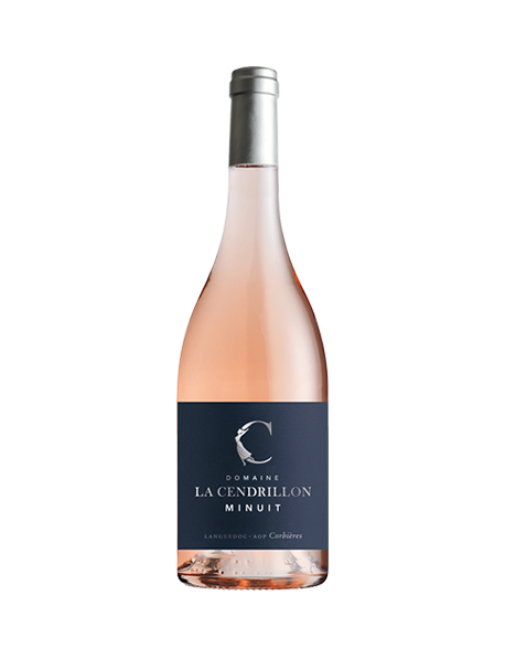 Corbières Rosé BIO Cuvée Minuit 2023 du Domaine de La Cendrillon - En stock