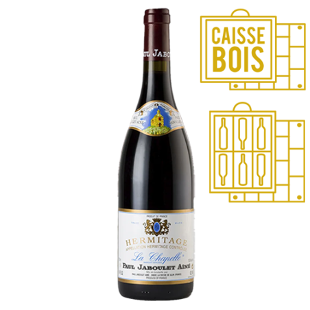 Paul Jaboulet Aîné Hermitage La Chapelle Rouge 2015 - Caisse Bois d'origine de 6 bouteilles