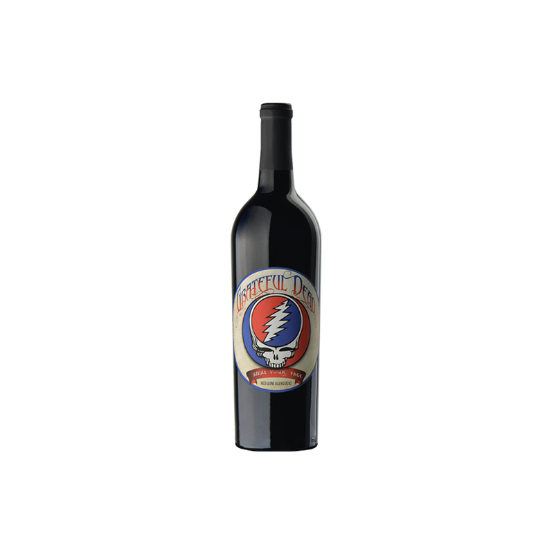 Wines that Rock Grateful Dead Red Wine Blend Mendocino County USA Rouge 2011
