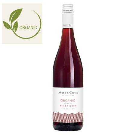 Misty Cove Organic Pinot Noir Nouvelle-Zélande Rouge 2016