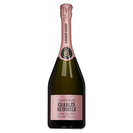 Champagne Charles Heidsieck Rosé Réserve - Avec étui - Carton de 6