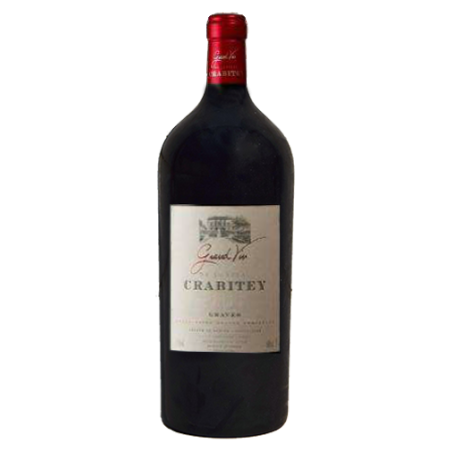 Château Crabitey Graves Rouge Impériale  6 litres - Caisse Bois d'origine d'1 Impériale