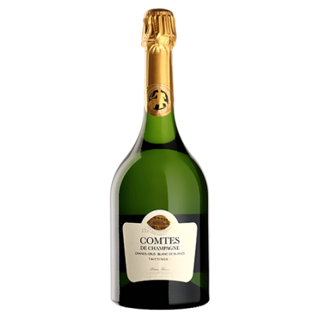 Champagne Taittinger Comtes de Champagne Blanc de blancs 2007 - Caisse Bois 6 bouteilles