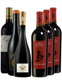 Coffret bois Vin rouge Bourgogne - Assortiment 6 vins rouges Bourgogne